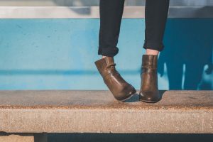 what to wear with brown ankle boots