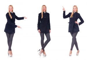 how to wear a black overcoat casually
