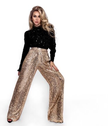 What To Wear With Sequin Trousers