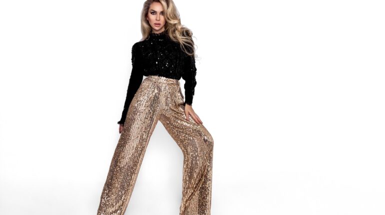 What To Wear With Sequin Trousers